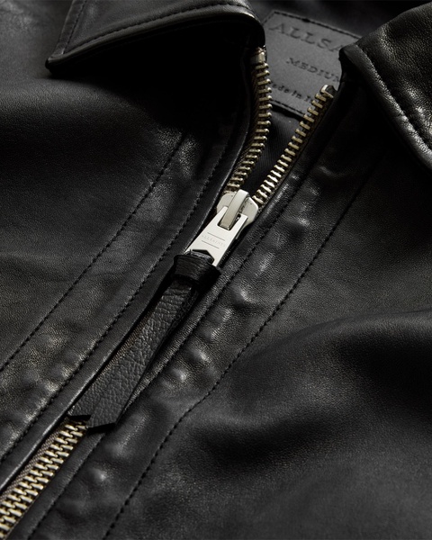 Erol Zip Up Leather Jacket
