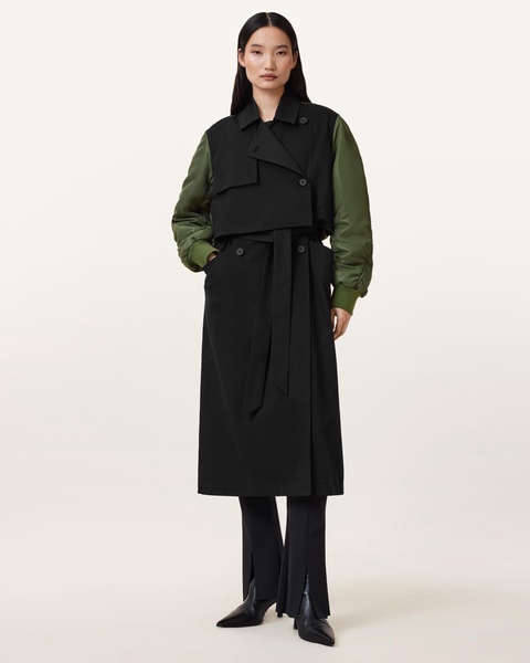 Penni 2-in-1 Trench Bomber Jacket
