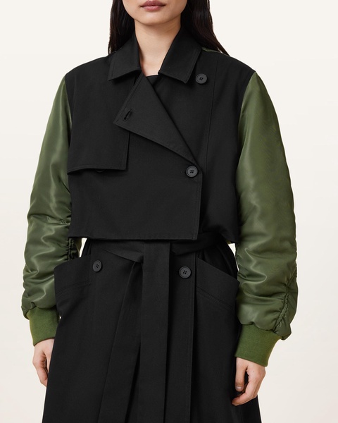 Penni 2-in-1 Trench Bomber Jacket