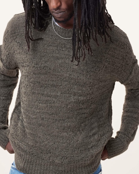 Chillion Boxy Oversized Crew Neck Sweater
