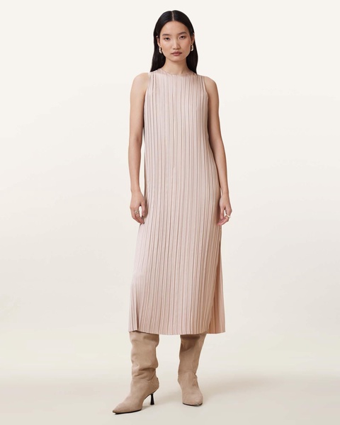 Vittoria 2-In-1 Pleated Midi Dress