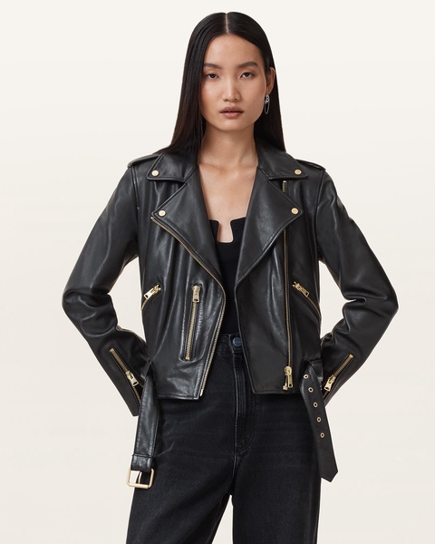 Balfern Leather Biker Jacket