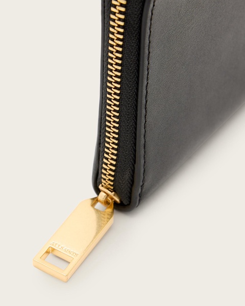 Lena Leather Zip Wallet