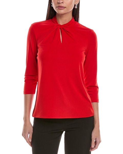 twist neck keyhole top