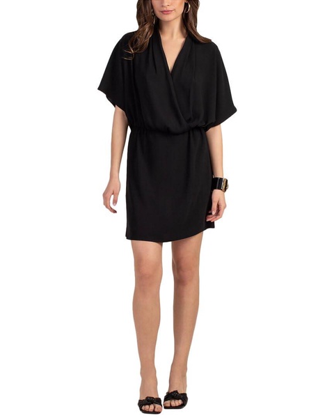 Trina Turk Women's Surplice Blouson Dress