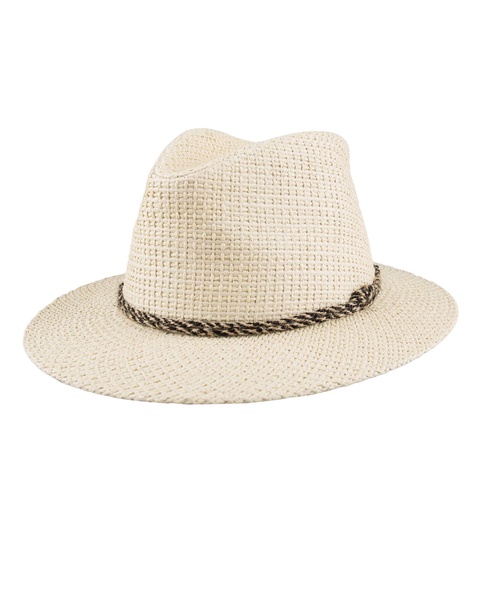 Levi's Men's Panama Hat with Twisted Band