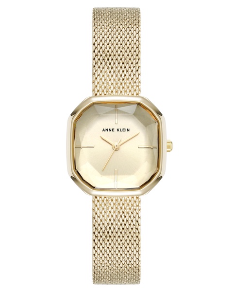 Women's Quartz Estate Octagonal Gold-Tone Stainless Steel Mesh Bracelet Watch, 24mm