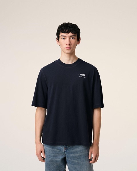 Navy Cotton T-Shirt