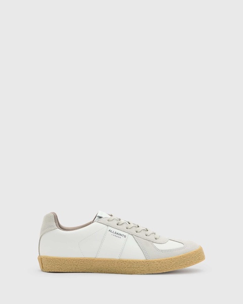 AllSaints Jamie leather sneakers in white