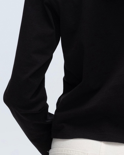 Classic Jersey Long Sleeve Boy Tee - Black