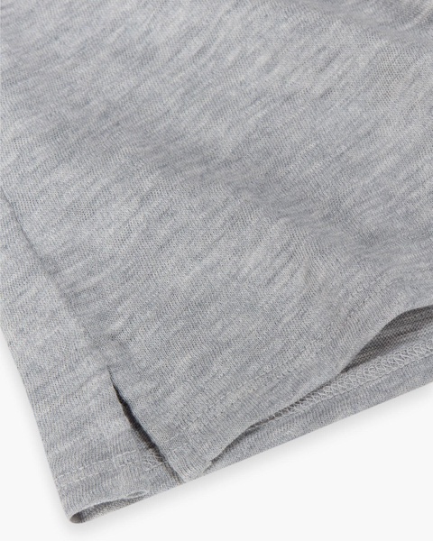 Slub Jersey Sleeveless Schoolboy Tee - Heather Grey
