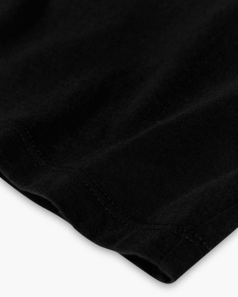 Classic Jersey Long Sleeve Boy Tee - Black