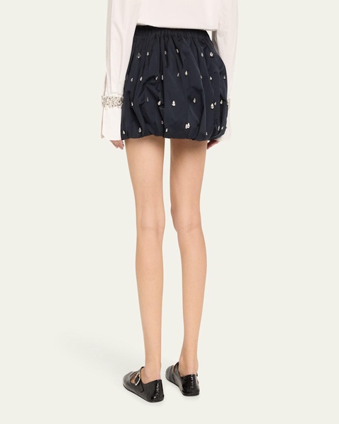 Holly Embellished Bubble Mini Skirt