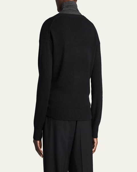 V-Neck Easy Cashmere Pullover