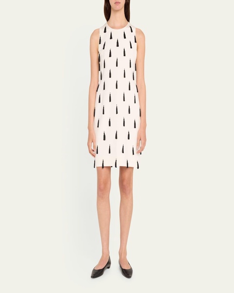 Tassel Sheath Mini Dress