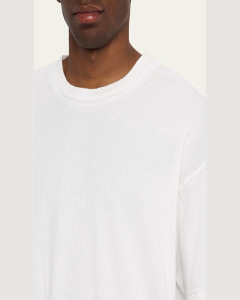 Men's Ribbed Bead-Trim Salt Marsh T-Shirt