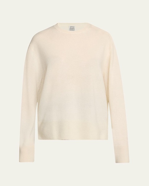Cashmere Knit Crewneck Sweater