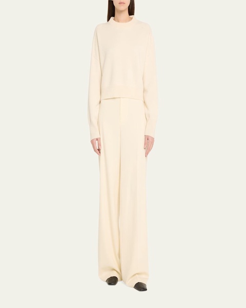 Miro Boxy Cashmere Crewneck Sweater