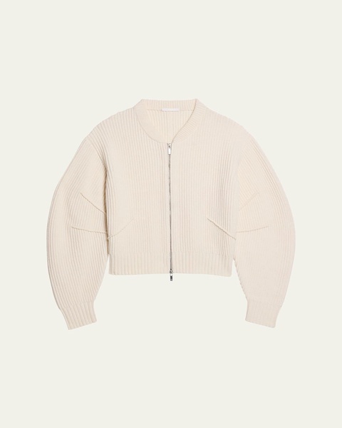Apex Woolen Full-Zip Cardigan