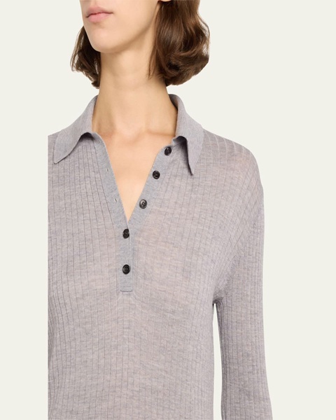 Alex Merino Wool Polo Top