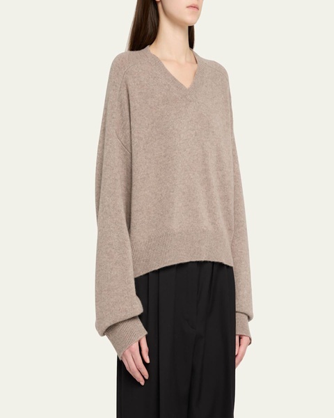 Anzor V-Neck Cashmere Sweater
