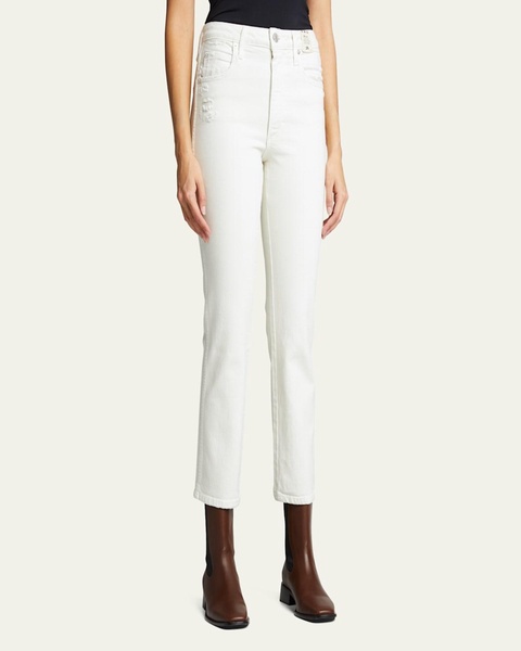 Bella Flare Jeans w/ Released Hem