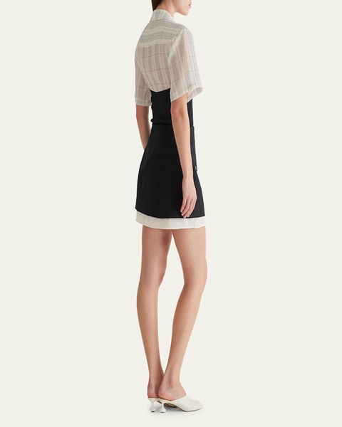 Wren Short-Sleeve Combo Top