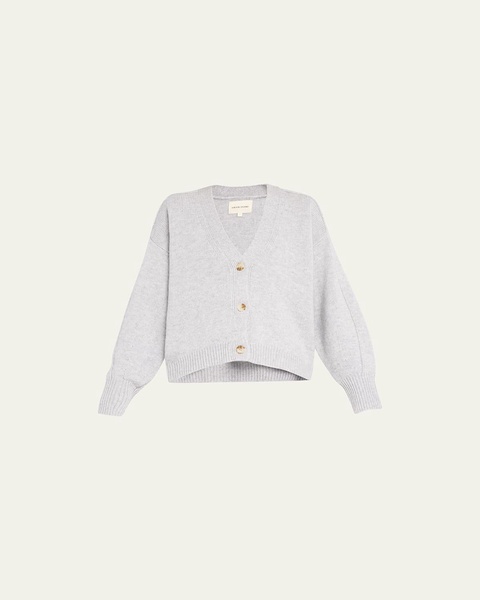 Zanzibar Cropped Wool-Cashmere Cardigan