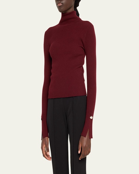 Jett Ribbed Turtleneck Top