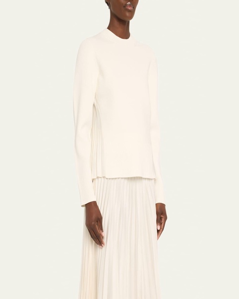 Maeve Pleated Sweater