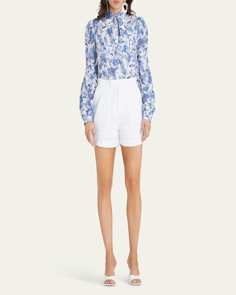 Azalea Sophia Button-Front Blouse