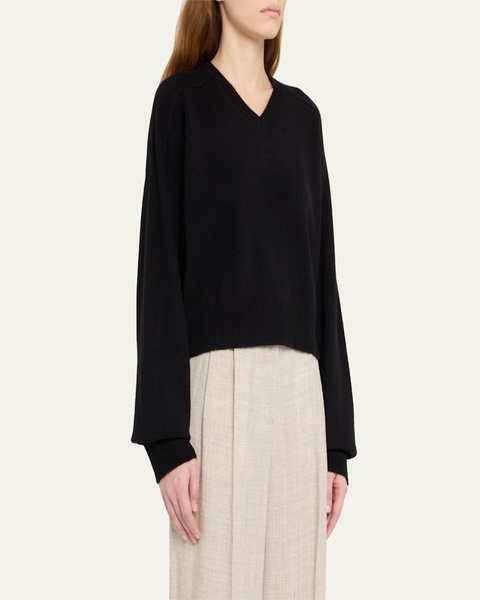 Anzor V-Neck Cashmere Sweater
