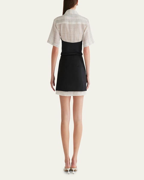 Wren Short-Sleeve Combo Top