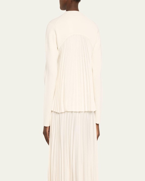Maeve Pleated Sweater