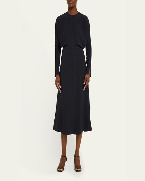 Dolman Cady Midi Dress