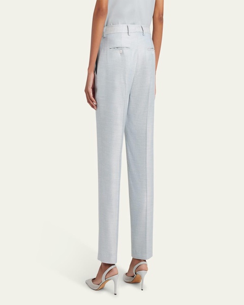 Straight Leg Bamboo Trousers