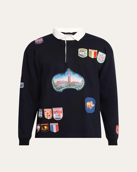 Men's Multi-Flag Rugby Shirt