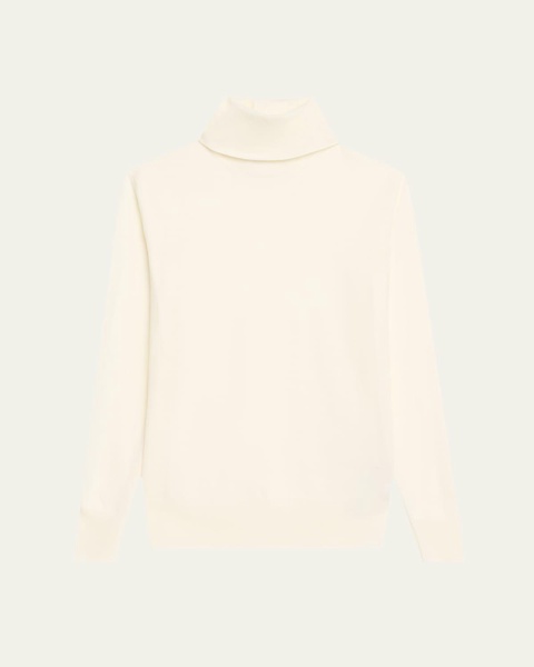 Turtleneck Superfine Merino Wool Lightweight Sweater