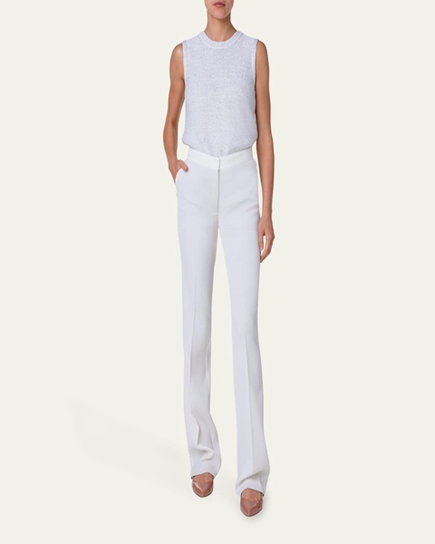 Carl Structured Silk-Blend Trousers