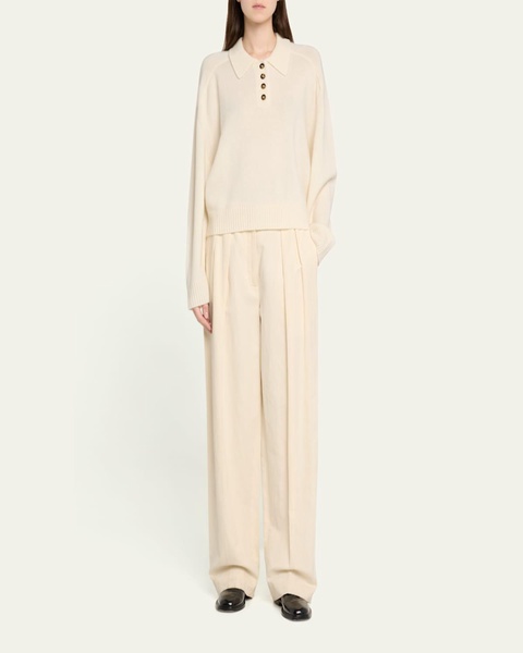Homere Polo Cashmere Sweater