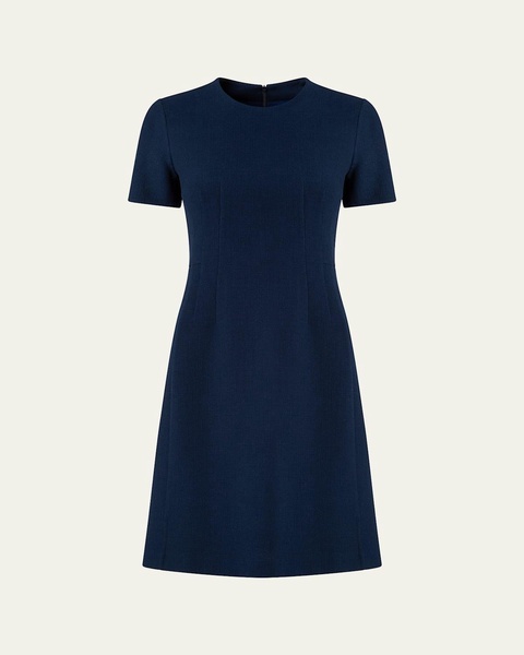 Double-Face A-Line Dress