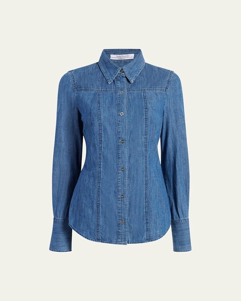 Chambray Slim Shirt