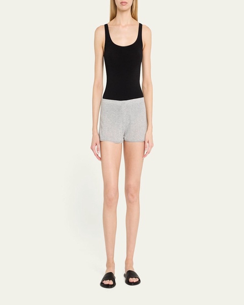 Otamendi Lace-Trim Pointelle Knit Boxer Shorts
