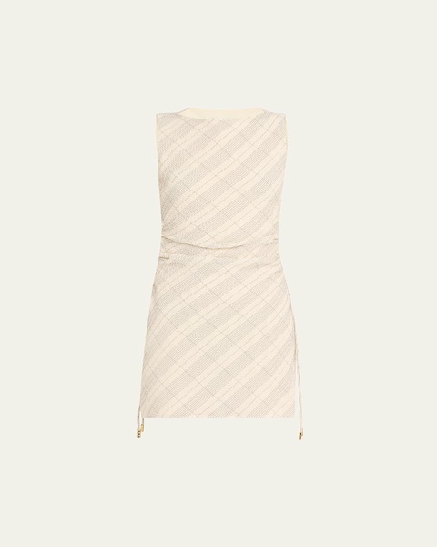 Kai Textured Sleeveless Mini Dress
