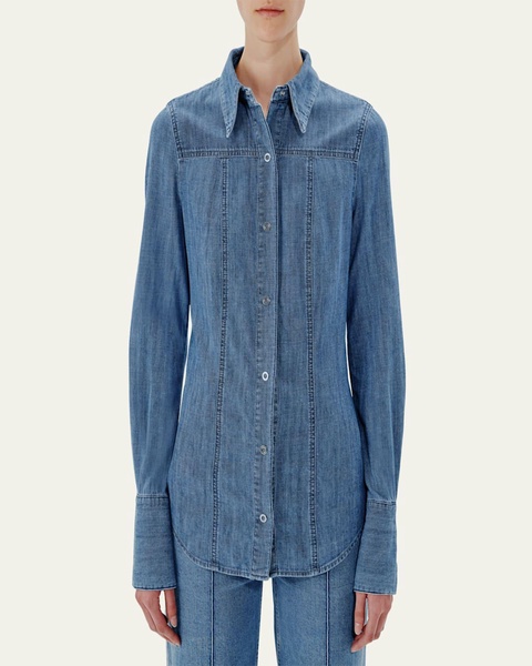 Chambray Slim Shirt