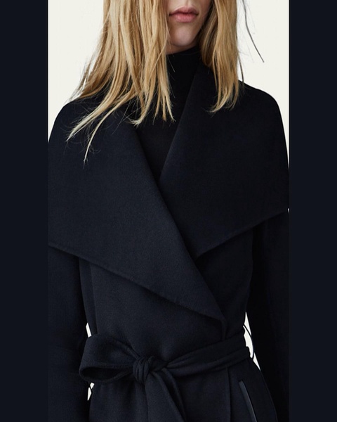 Mai Wool Belted Wrap Coat