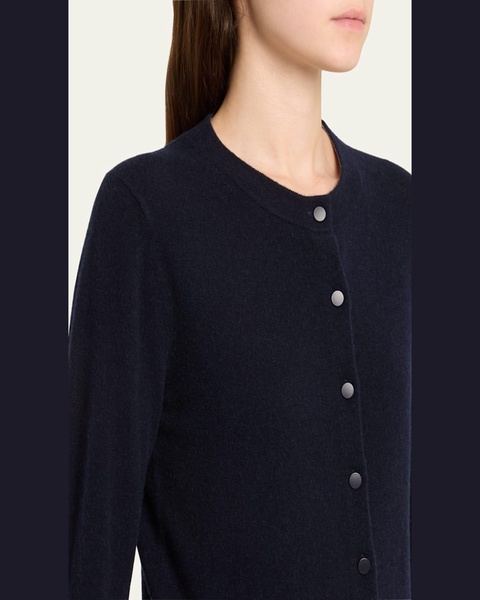 Tipped Half-Moon Cardigan