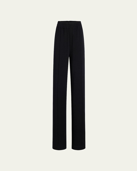 Luxe Seamed Wide-Leg Lounge Pants