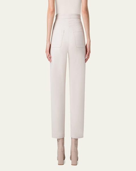 Flynn Stretch Denim Conical-Leg Ankle Pants