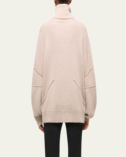 Apex Chunky Wool-Cashmere Turtleneck Sweater